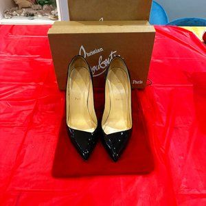 Christian Louboutin Black Heels Size 38.5
